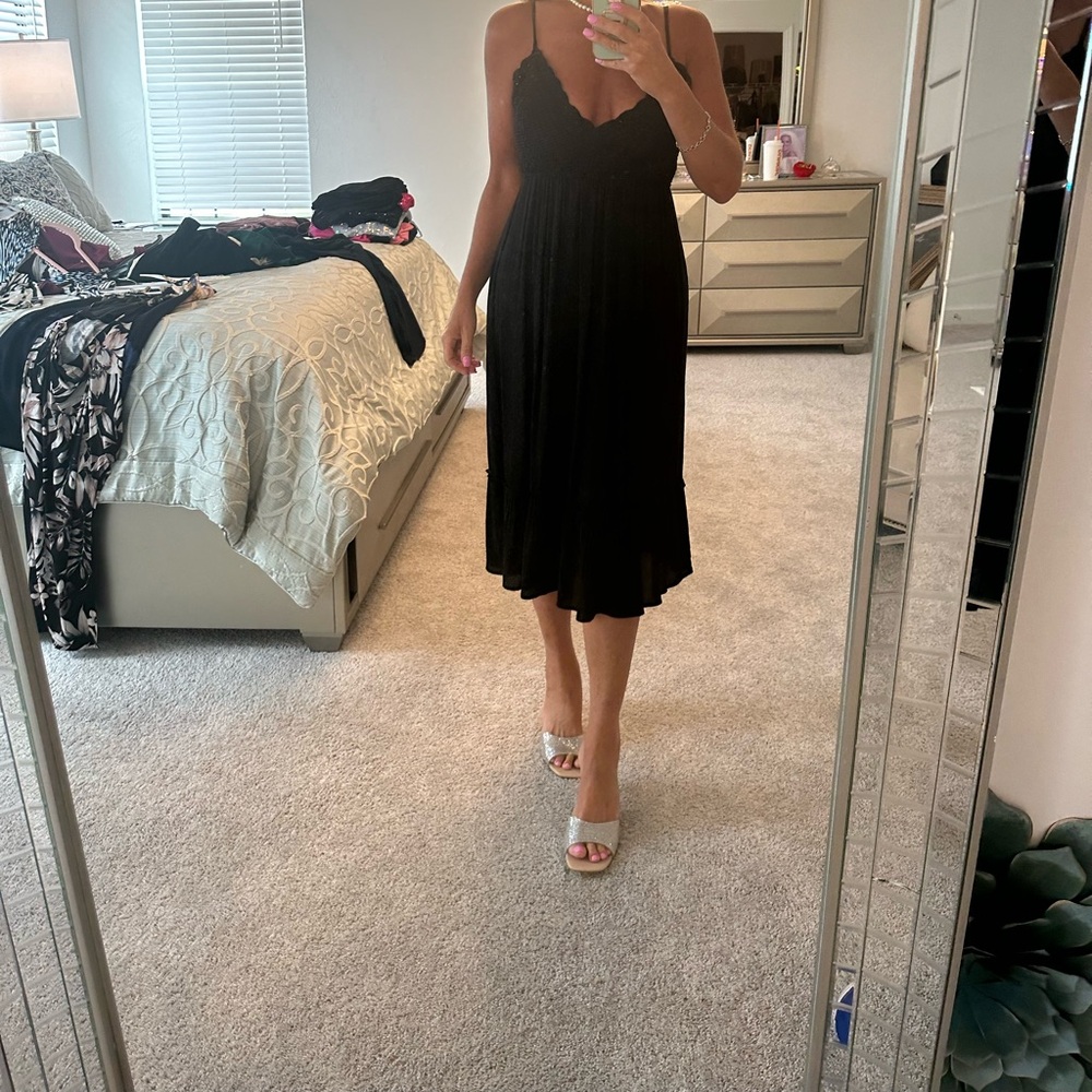 Crochet sweetheart and flow sundress